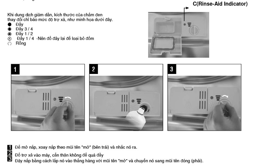 hướng dẫn sử dụng máy rửa chén - cách sử dụng máy rửa chén