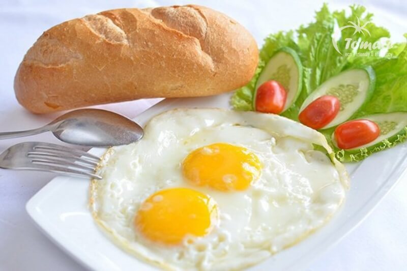 Bánh mì trứng giúp giảm cân