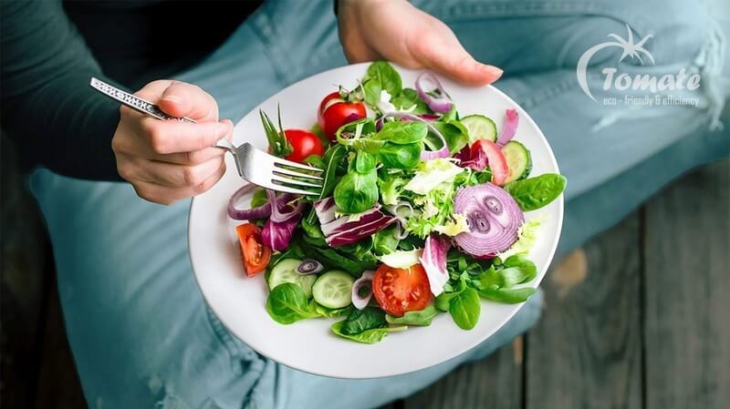 Salad rau củ giúp giảm cân