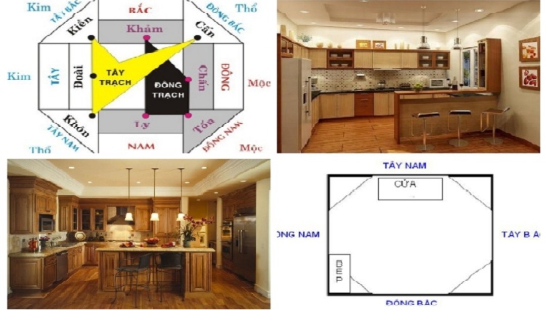 Tư vấn đặt bếp theo phong thủy cho gia chủ