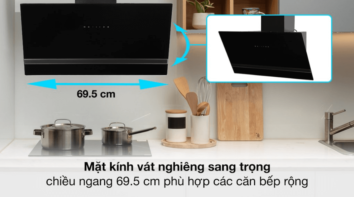 kinh nghiệm mua máy hút mùi bếp theo công suất