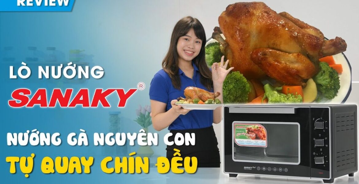 Đánh giá lò nướng Sanaky - có NGON BỔ RẺ