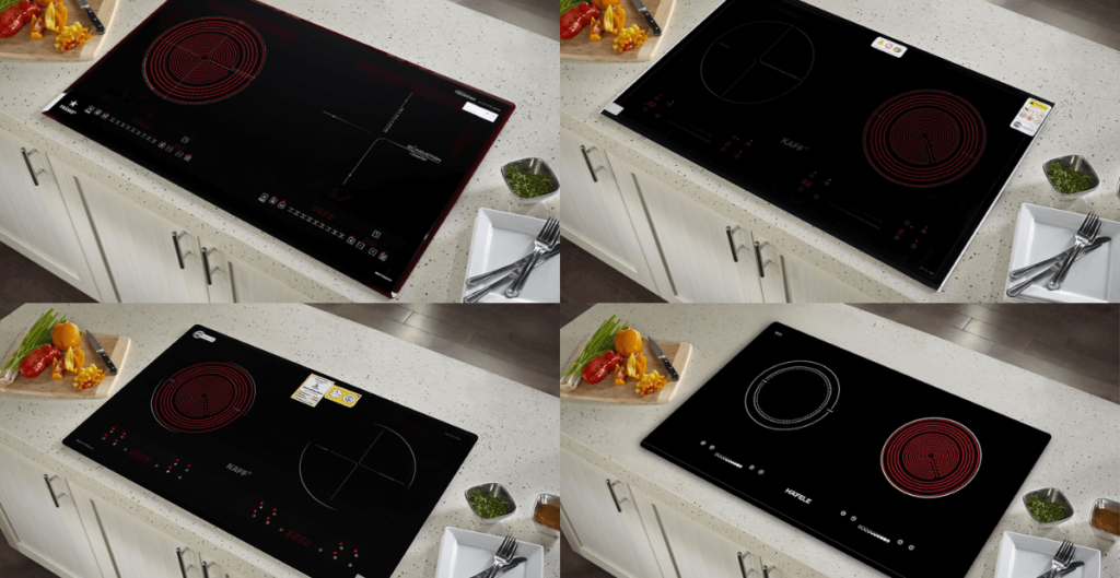 Bếp từ và bếp hồng ngoại: So sánh chi tiết để chọn lựa hoàn hảo 5 bếp đôi từ và hồng ngoại loại nào tốt