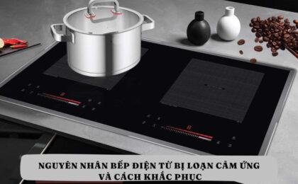 bếp điện từ bị loạn cảm ứng