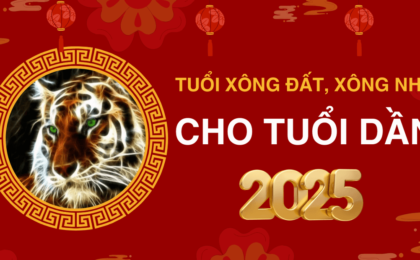 tuổi xông nhà năm 2025 cho gia chủ 1998 Mậu Dần