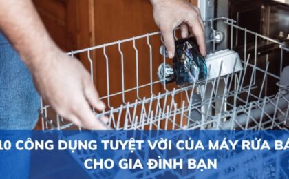 công dụng của máy rửa bát