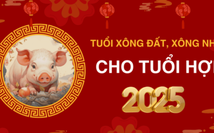 Tuổi xông đất cho người tuổi Ất Hợi 1995