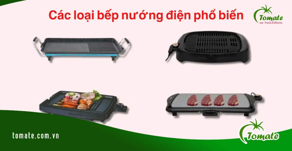 các loại bếp nướng điện