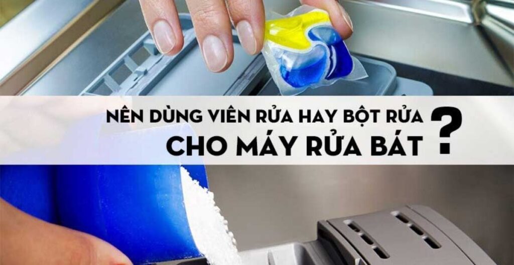 Tư vấn dùng viên rửa bát có cần dùng muối nữa không? 7 dùng viên rửa bát có cần dùng muối không