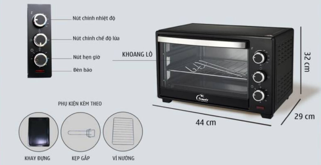 Hướng dẫn sử dụng lò nướng đúng cách, an toàn và hiệu quả 3 kinh nghiệm sử dụng lò nướng