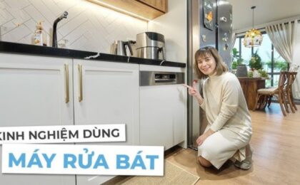 kinh nghiệm sử dụng máy rửa chén