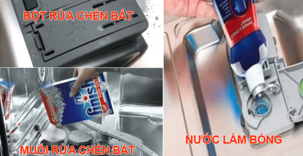 nên dùng viên rửa bát hay muối rửa bát