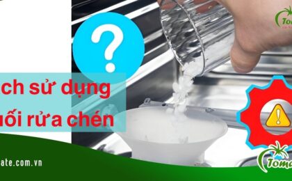 cách sử dụng muối cho máy rửa bát