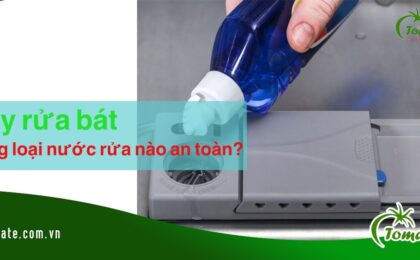 máy rửa bát dùng loại nước rửa nào