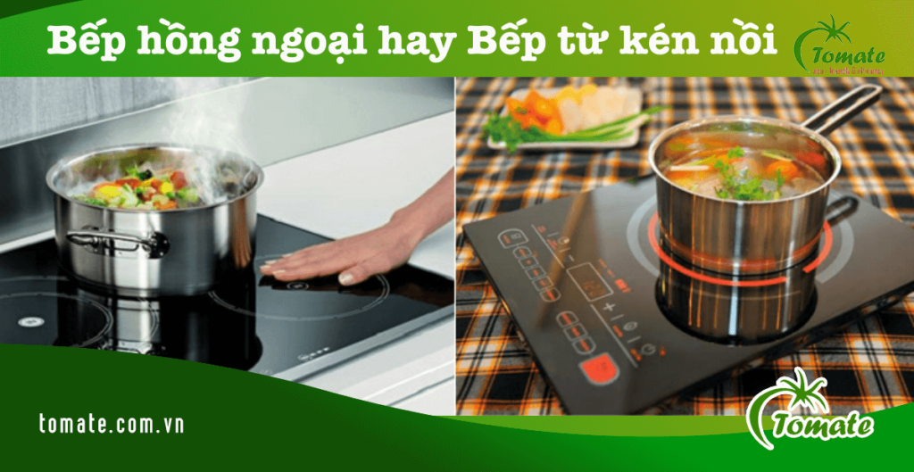 Giái đáp bếp điện từ có phải là bếp hồng ngoại không? 5 bếp hồng ngoại hay bếp từ kén nồi