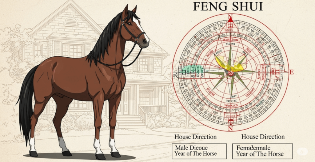 hướng nhà cho tuổi Bính Ngọ nam mạng