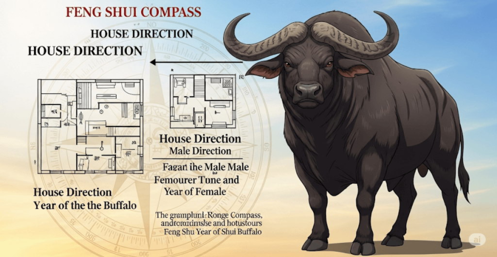 Hướng nhà tuổi Tân Sửu 1961 Nam nữ gia chủ theo phong thuỷ 4 hướng nhà hợp tuổi Tân Sửu 1961 Nam mạng
