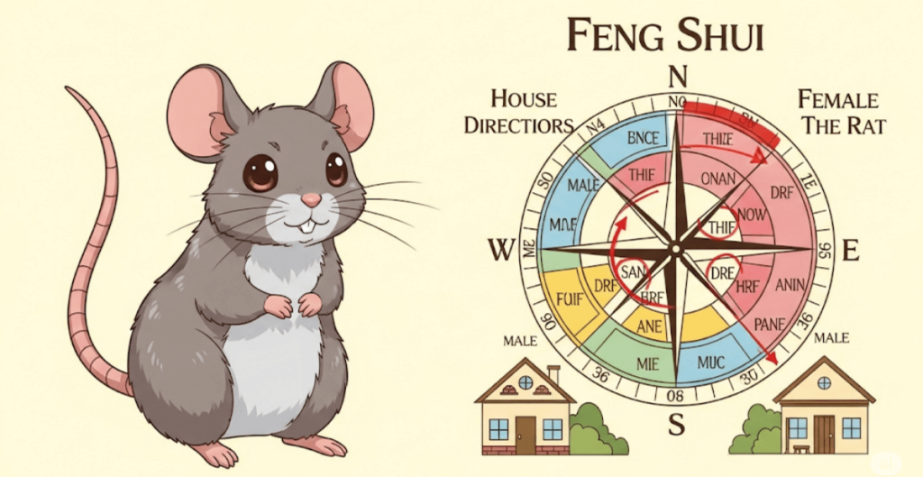 Hướng nhà tuổi Tý 1960 cho nữ gia chủ