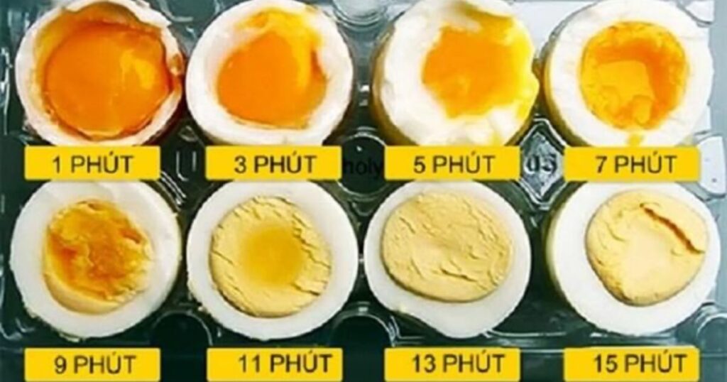 Giải đáp luộc trứng bằng bếp từ bao nhiêu phút, công suất ra sao? 3 luộc trứng bằng bếp từ bao lâu