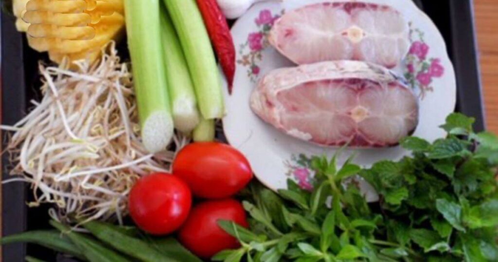 Cách nấu cá trắm nấu canh chua dứa ngọt mát thơm ngon 3 nguyên liệu cá trắm nấu canh chua dứa