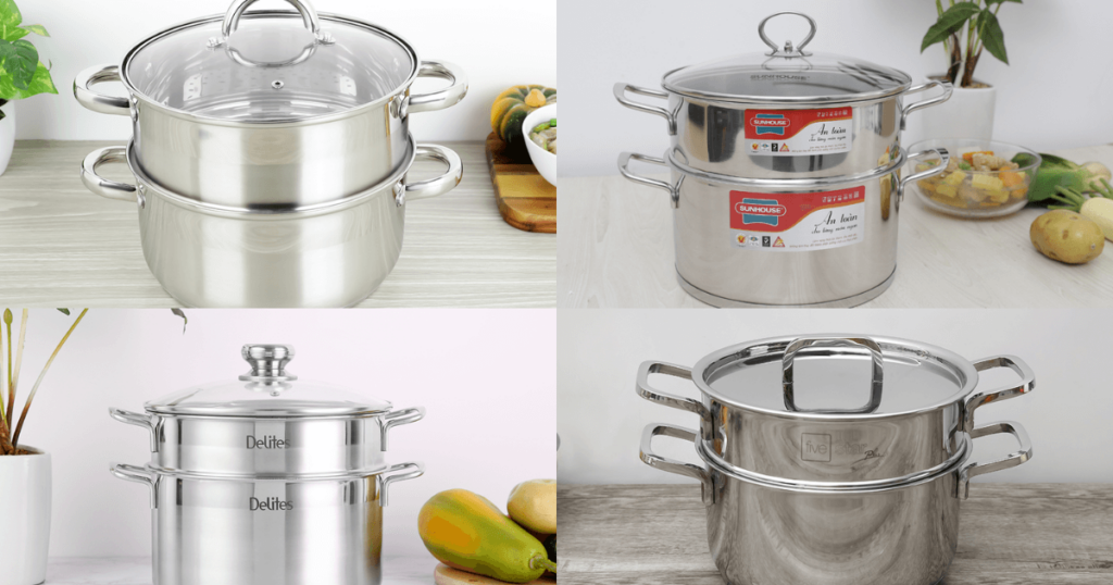 Cách hấp bánh bao bằng bếp từ ngon không nhão 2 cách hấp bánh bao bằng bếp từ