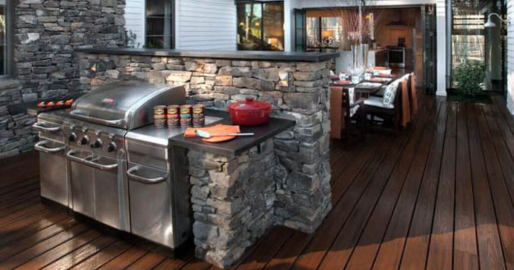 Cách thiết kế bếp củi trong nhà để không khói và an toàn 2 mẫu kế bếp củi trong nhà