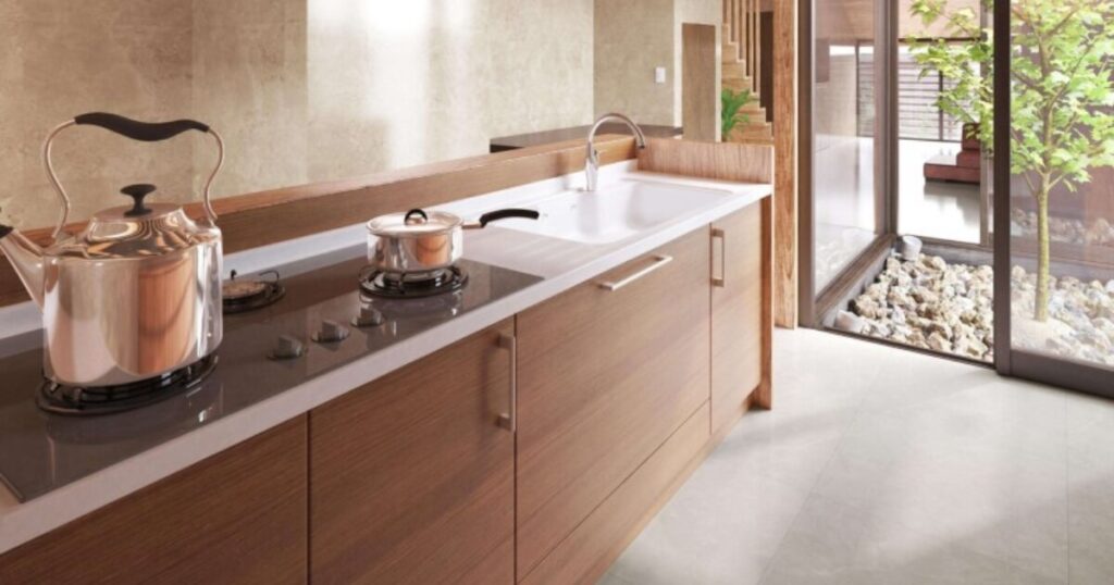 mẫu nhà bếp nông thôn