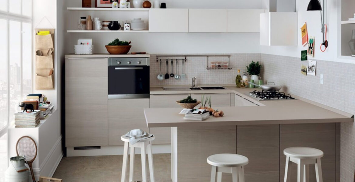 thiết kế bếp 4m2