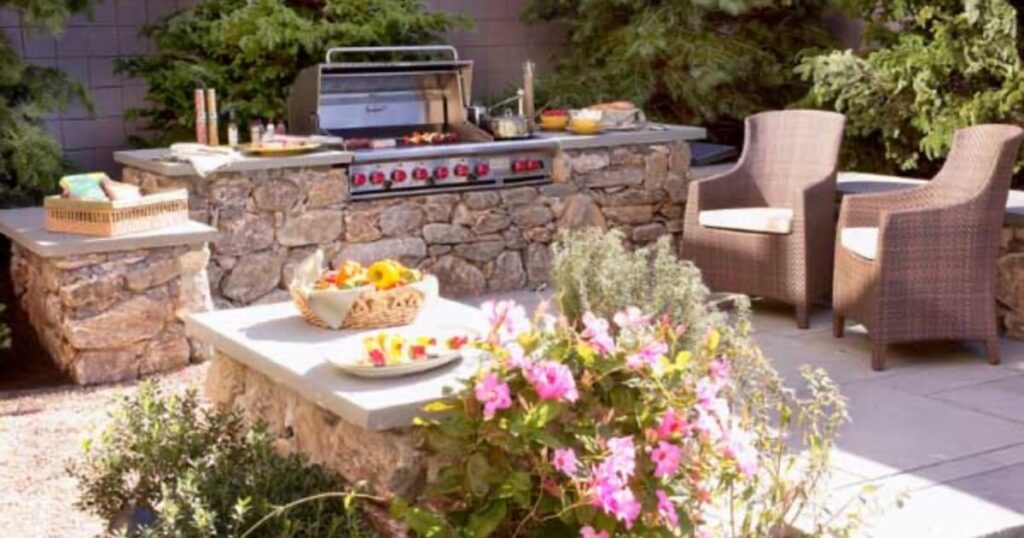 Thiết kế mẫu bếp củi không khói trong nhà và ngoài trời 4 thiết kế mẫu bếp củi ngoài trời