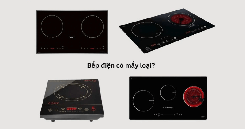 Tổng hợp các loại bếp điện phổ biến trên thị trường 2025 2 các loại bếp điện