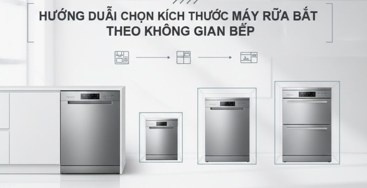 kích thước máy rửa bát electrolux
