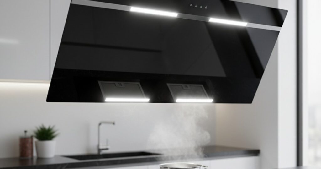 Máy hút mùi kính phẳng là gì?