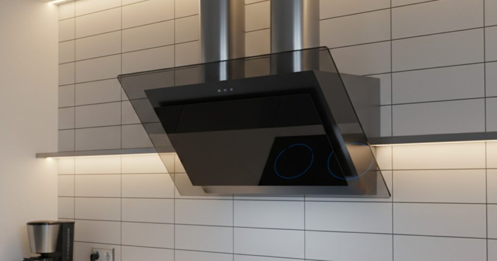 Máy hút mùi kính