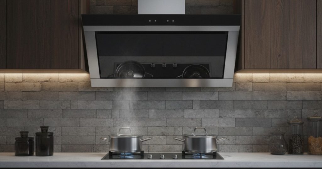 Máy hút mùi nghiêng