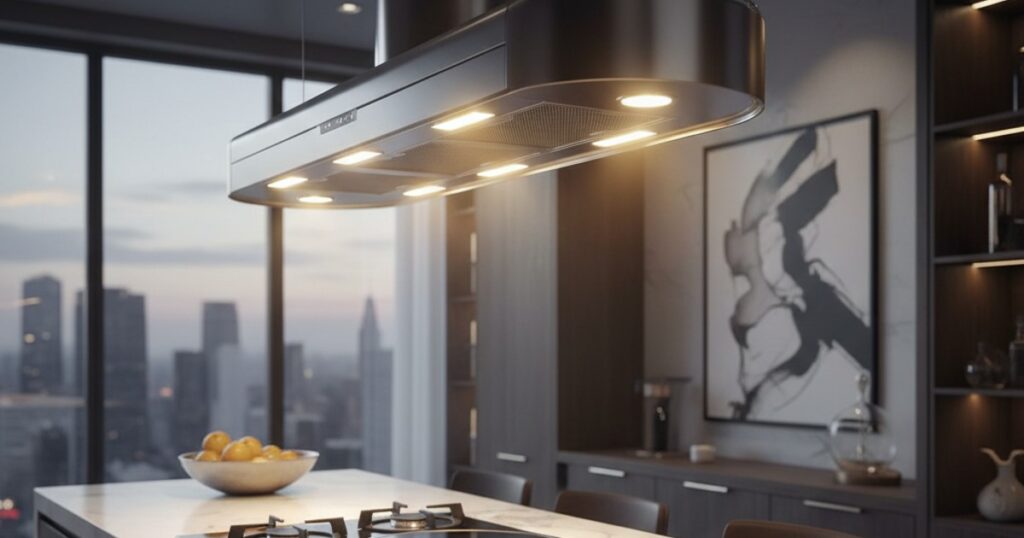 Máy hút mùi treo trần