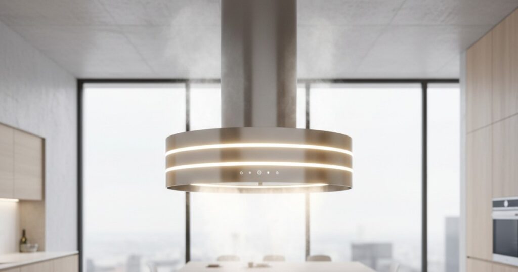 Máy hút mùi tròn là gì?