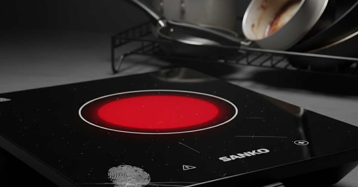 Hạn chế cần xem xét khi mua bếp hồng ngoại Sanko