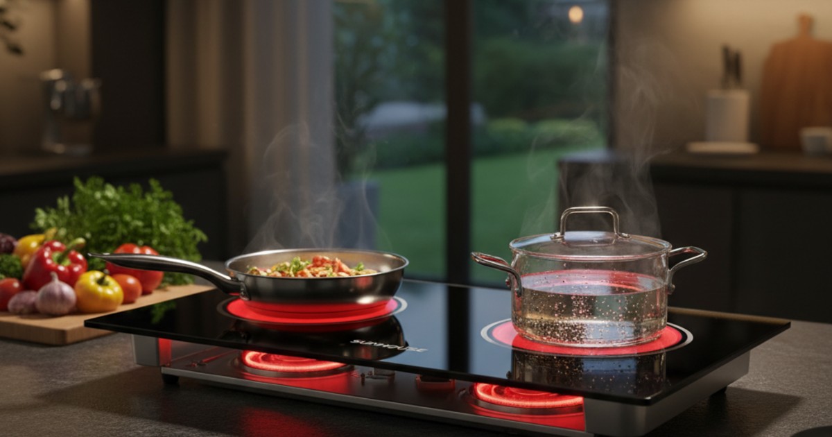 Ưu điểm khi lựa chọn bếp hồng ngoại Sunhouse