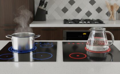 Bếp từ và bếp hồng ngoại: Lựa chọn thông minh cho căn bếp hiện đại