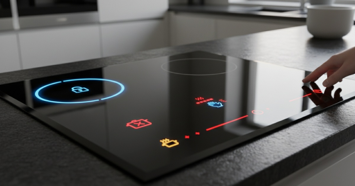 Các tính năng an toàn nổi bật trên bếp từ đơn Bosch PC90