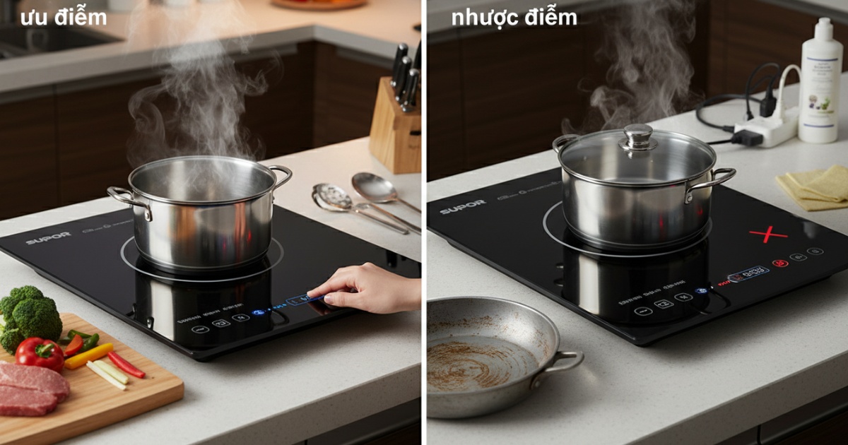 đánh giá bếp từ Supor có tốt không