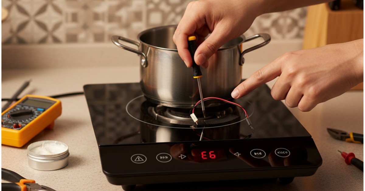 Khắc phục lỗi E6 bếp từ: Nguyên nhân và giải pháp hiệu quả nhất 3 Cách xử lý lỗi e6 bếp từ đơn giản tại nhà