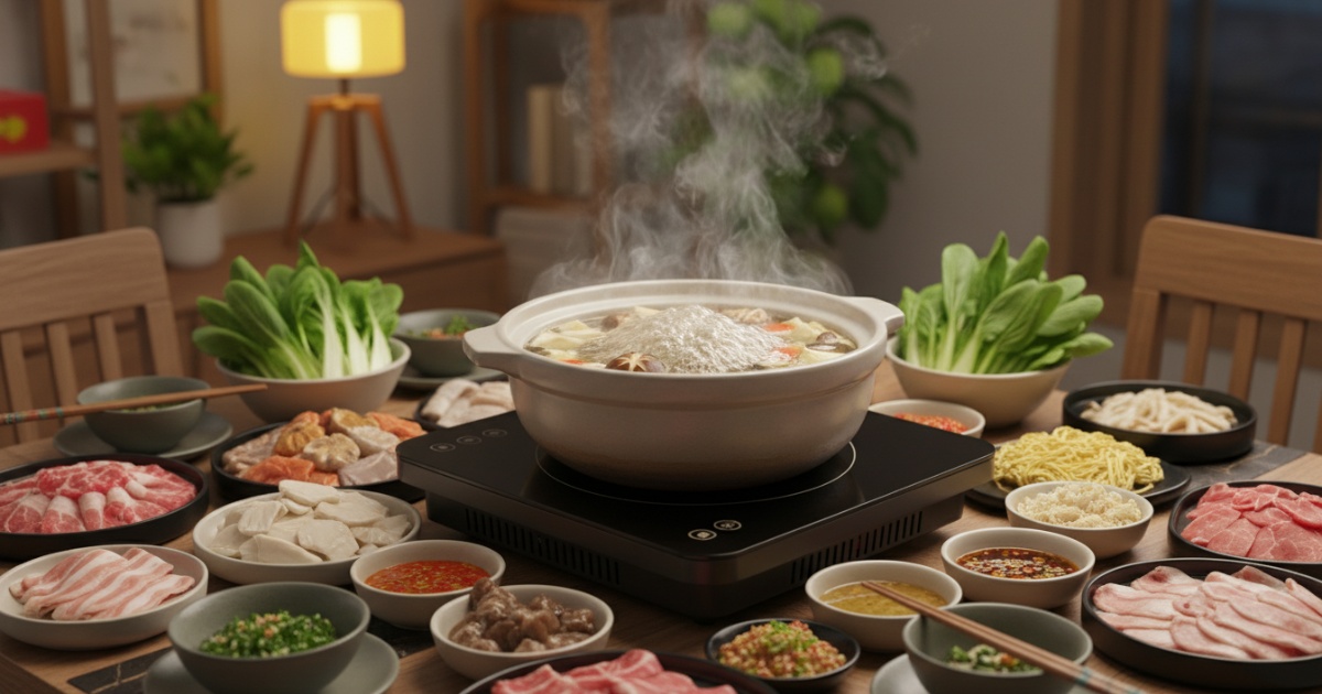 Khám phá thế giới lẩu ngon cùng bếp từ đơn