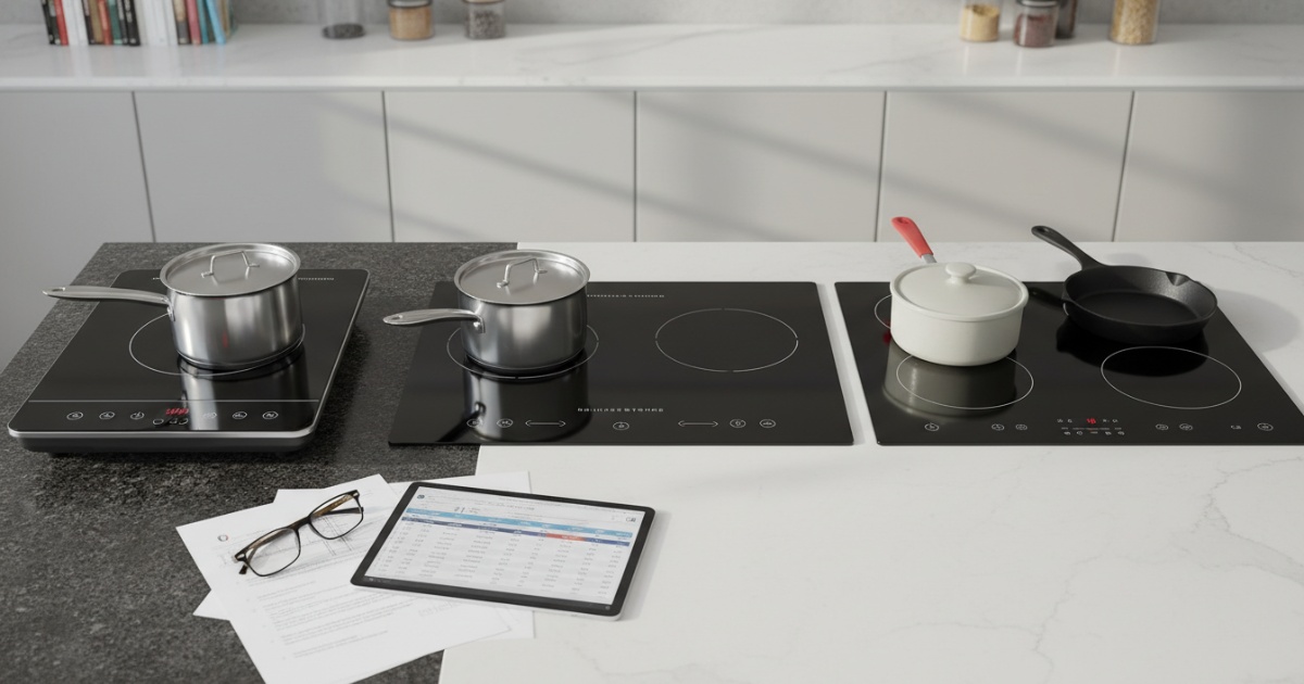 Phân tích chi tiết các dòng bếp từ Bluestone phổ biến