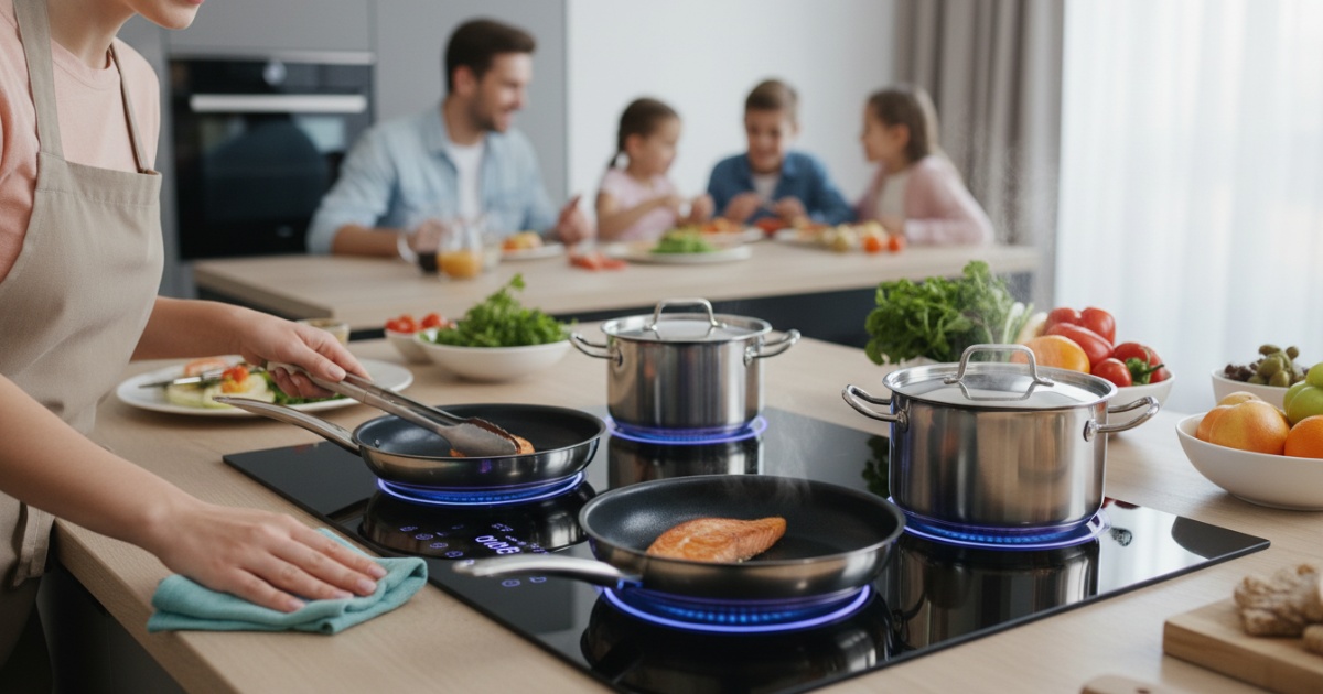 Ưu điểm nổi bật của bếp từ Tomate mang lại cho người dùng