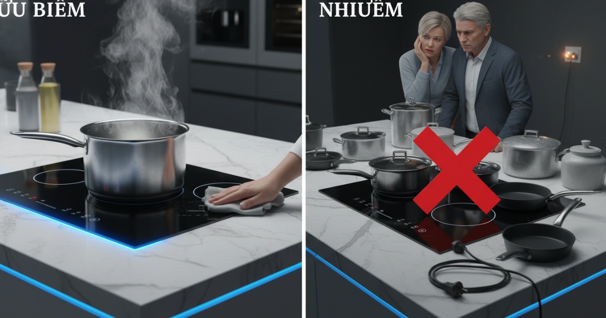 Ưu và nhược điểm của bếp từ Kanzler