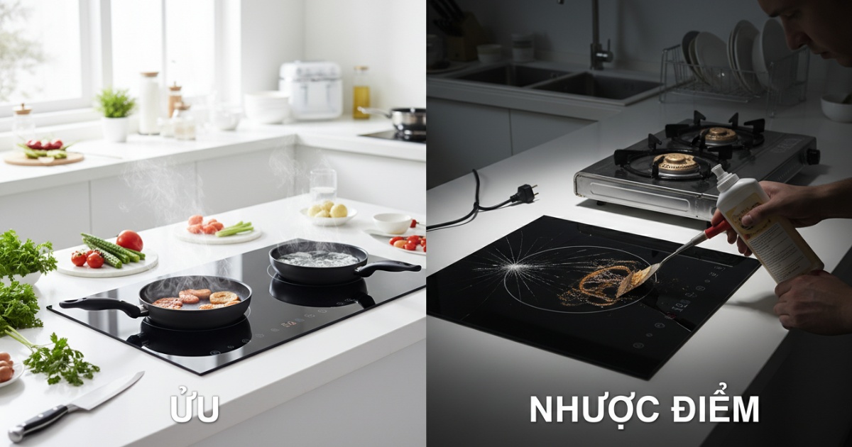 Bếp Từ Nagakawa Có Tốt Không? 5 Lý Do Bạn Nên Mua Ngay 3 Ưu và nhược điểm của bếp từ Nagakawa