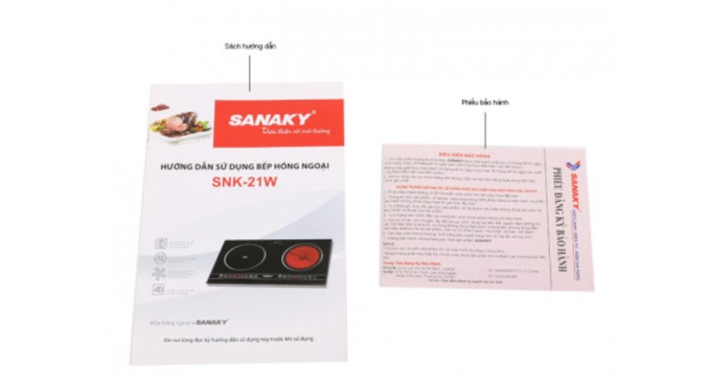 Hướng dẫn bảo hành bếp hồng ngoại Sanaky chính hãng 3 quy trinh bao hanh bep hong ngoai sanaky