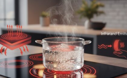 Bếp tia hồng ngoại là gì và nguyên lý hoạt động
