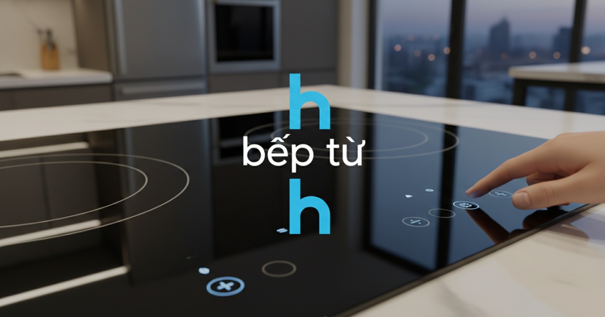 Cách khắc phục lỗi bếp từ hiện chữ h nhanh chóng và an toàn nhất 2 bếp từ hiện chữ h